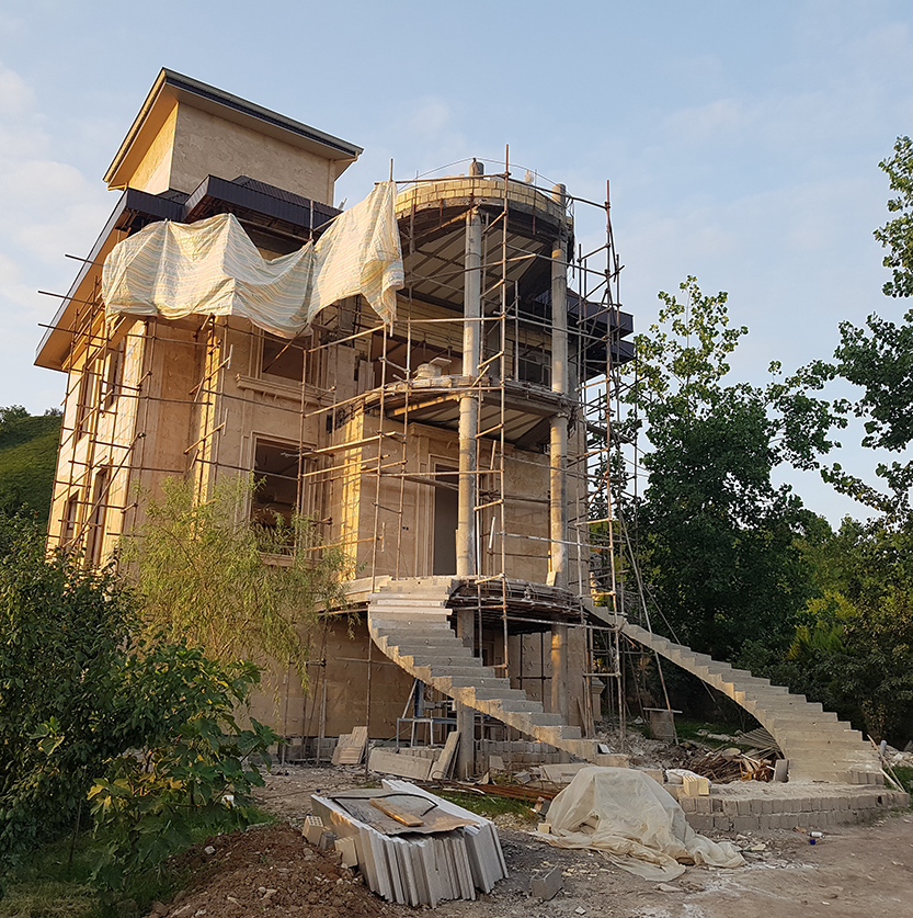 نمونه پروژه هوشمندسازی ویلا در گیلان لاهیجان